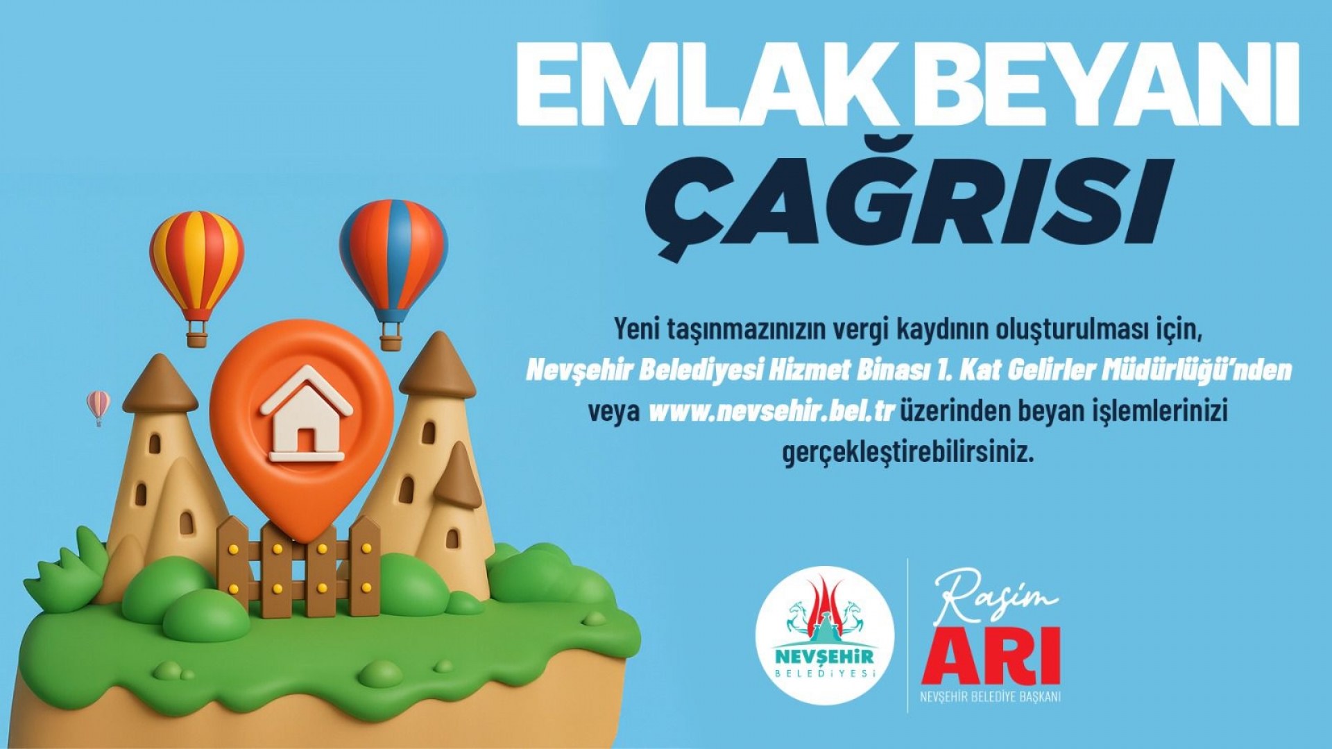 Nevşehir Belediyesi Emlak Beyanı